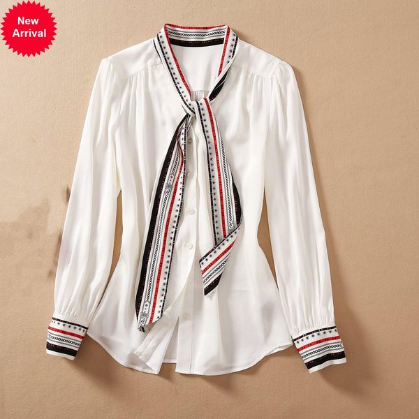 2021 new spring fall new trend women's shirt fashions low printing lace blouses long versatile sleeve silk 1lum, White
2021 new spring fall new trend women's shirt fashions low printing lace blouses long versatile sleeve silk 1lum, White