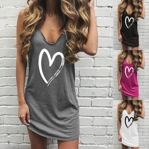 womens fashion heart print sleeveless dress summer v neck short mini dress streetwear casual pencil t shirt dress vestidos, Black;gray
womens fashion heart print sleeveless dress summer v neck short mini dress streetwear casual pencil t shirt dress vestidos, Black;gray