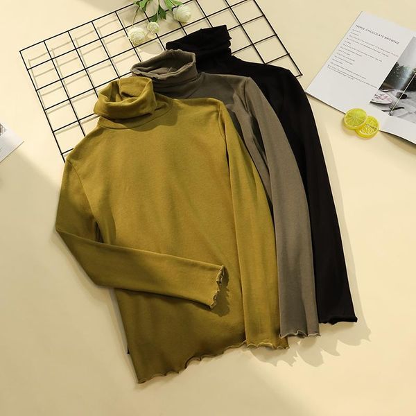 women's t-shirt slim fit casual modal basis long sleeve tshirt women turtleneck elegant for plus size velvet thickening, White
women's t-shirt slim fit casual modal basis long sleeve tshirt women turtleneck elegant for plus size velvet thickening, White