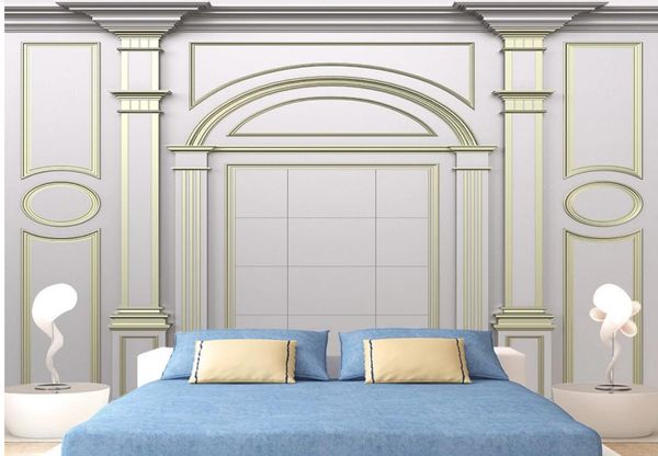 new 3d customized wallpaper roman column golden wallpapers pattern wall board bedside background wall
new 3d customized wallpaper roman column golden wallpapers pattern wall board bedside background wall