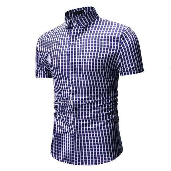 plaid shirt men summer new casual slim fit short sleeve mens dress shirts single breasted chemise homme camisa masculina xxxl, White;black
plaid shirt men summer new casual slim fit short sleeve mens dress shirts single breasted chemise homme camisa masculina xxxl, White;black