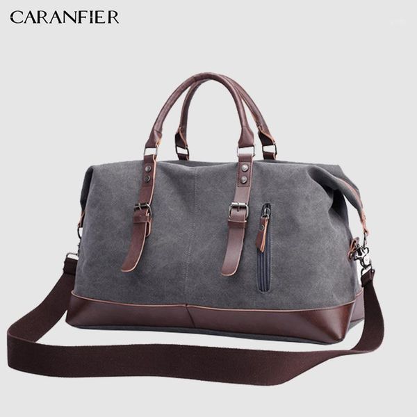 caranfier canvas leather mens bags 22'' travel luggage bag men duffel travel tote large weekend bag overnight big duffle handbag1 
caranfier canvas leather mens bags 22'' travel luggage bag men duffel travel tote large weekend bag overnight big duffle handbag1
