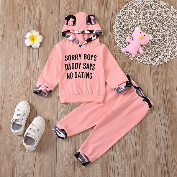 autumn kids casual clothes newborn infant baby girls letter leopard print hooded sweatshirt+pants outfits two piece set1, White
autumn kids casual clothes newborn infant baby girls letter leopard print hooded sweatshirt+pants outfits two piece set1, White