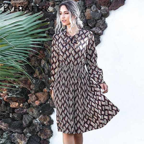 everafter vintage pleated geometric print dress elegant office ladies bandage long sleeve elastic waist slim spring midi dress1, Black;gray
everafter vintage pleated geometric print dress elegant office ladies bandage long sleeve elastic waist slim spring midi dress1, Black;gray