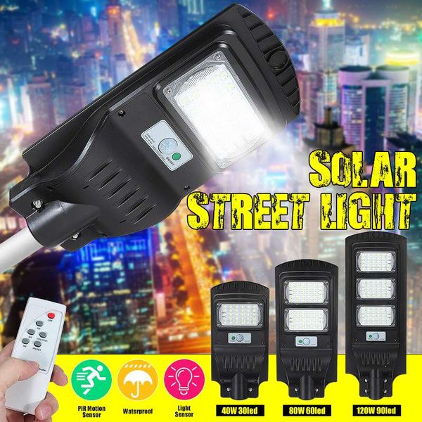 90w led solar street light ip67 outdoor lighting wall lamp pir motion sensor light control for garden yard road 
90w led solar street light ip67 outdoor lighting wall lamp pir motion sensor light control for garden yard road