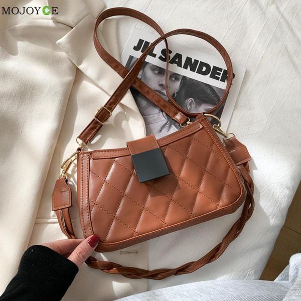pu leather crossbody bags lady lattice handbags female simple simple solid color summer totes for women 2021 trend
pu leather crossbody bags lady lattice handbags female simple simple solid color summer totes for women 2021 trend