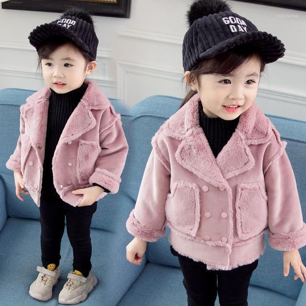 2020 autumn winter girls woolen coat pink solid design long sleeves long jacket for kids age 1 - 6 t yrs old windbreaker clothes1, Blue;gray
2020 autumn winter girls woolen coat pink solid design long sleeves long jacket for kids age 1 - 6 t yrs old windbreaker clothes1, Blue;gray