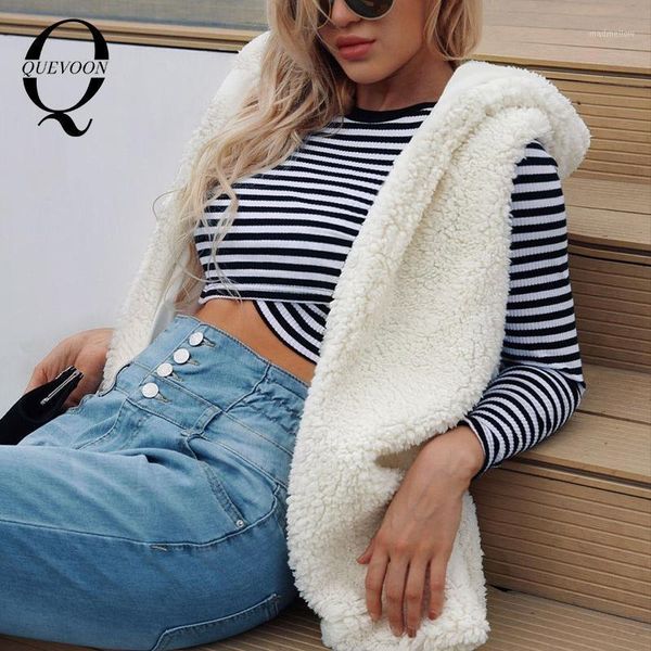 women's jackets quevoon plus size solid fake fur teddy coats hoody shaggy long sleeveless women casual office outfits 2021 winter soft1, Black;brown
women's jackets quevoon plus size solid fake fur teddy coats hoody shaggy long sleeveless women casual office outfits 2021 winter soft1, Black;brown