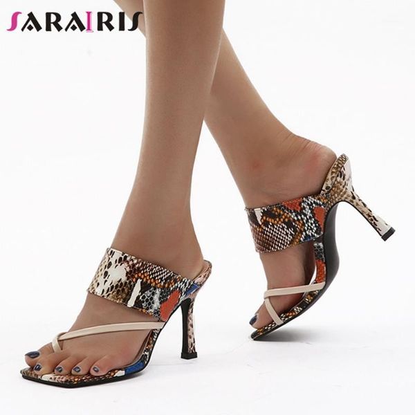 sarairis female fashion dress mixed-color mules colorful print mules women high thin heels shoes woman1, Black
sarairis female fashion dress mixed-color mules colorful print mules women high thin heels shoes woman1, Black