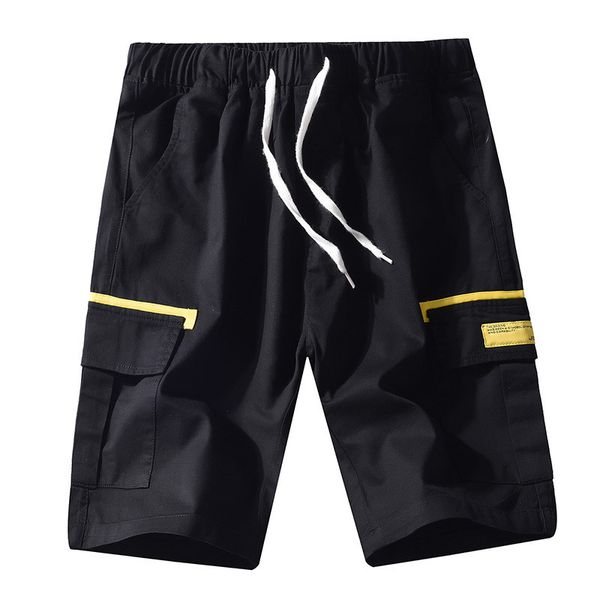 summer new men's trendy brand cotton straight tube striped 5-point pants large size washing tooling casual shorts for men, White;black
summer new men's trendy brand cotton straight tube striped 5-point pants large size washing tooling casual shorts for men, White;black