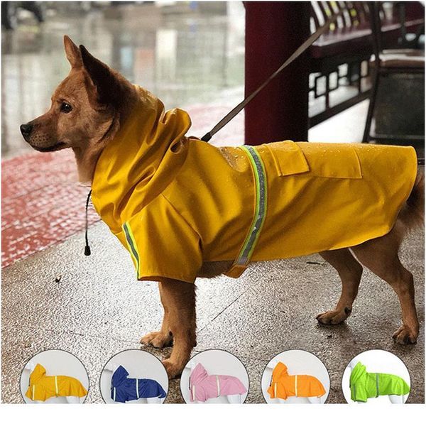 dog raincoat waterproof clothes with reflective strip pet dog puppy rain coat cloak costumes clothes for dogs pet bbylzg
dog raincoat waterproof clothes with reflective strip pet dog puppy rain coat cloak costumes clothes for dogs pet bbylzg
