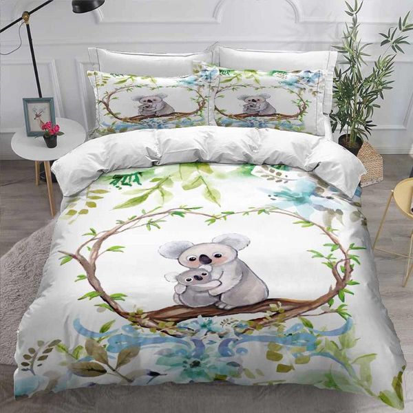 bedding sets helengili 3d set koala print duvet cover bedclothes with pillowcase bed home textiles #kla21
bedding sets helengili 3d set koala print duvet cover bedclothes with pillowcase bed home textiles #kla21