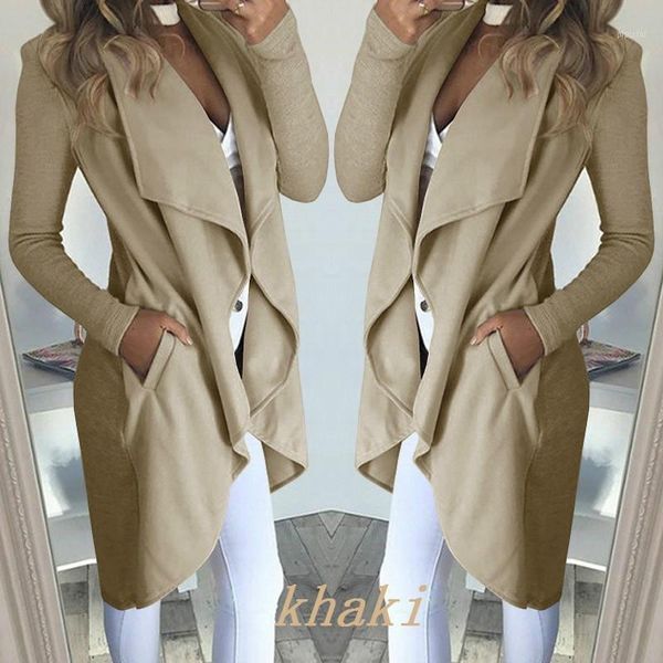 waterfall coat jacket women autumn winter warm long outwear open stitch ladies cardigan overcoat jumper jalcket plus size1, Black;brown
waterfall coat jacket women autumn winter warm long outwear open stitch ladies cardigan overcoat jumper jalcket plus size1, Black;brown