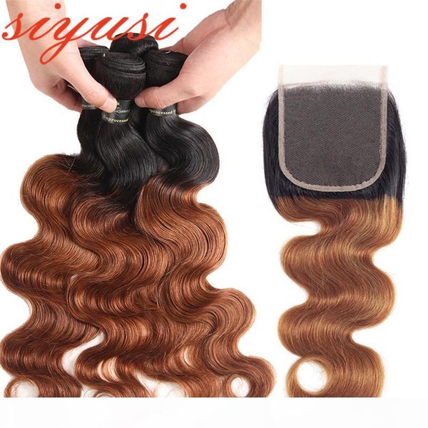 1b 30 peruvian body wave hair bundles with closure remy ombre bundles with closure ombre peruvian human hair weave, Black;brown
1b 30 peruvian body wave hair bundles with closure remy ombre bundles with closure ombre peruvian human hair weave, Black;brown