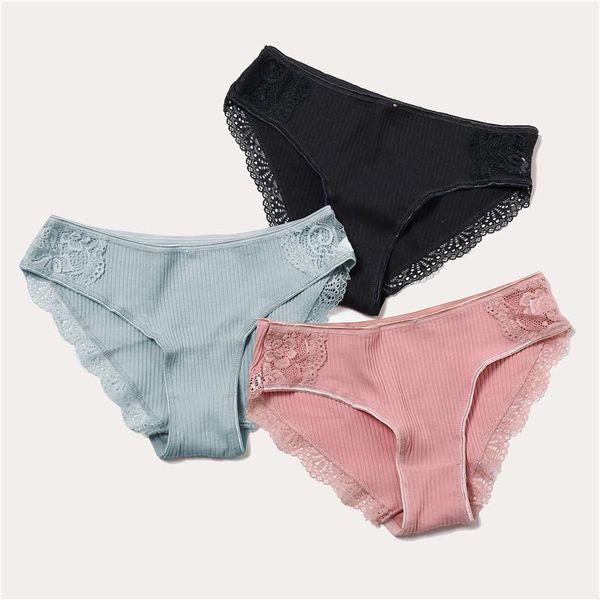 women cotton solid panties comfort breathale underwear soft skin-friendly briefs women low-rise intimates panty gift, Black;pink
women cotton solid panties comfort breathale underwear soft skin-friendly briefs women low-rise intimates panty gift, Black;pink