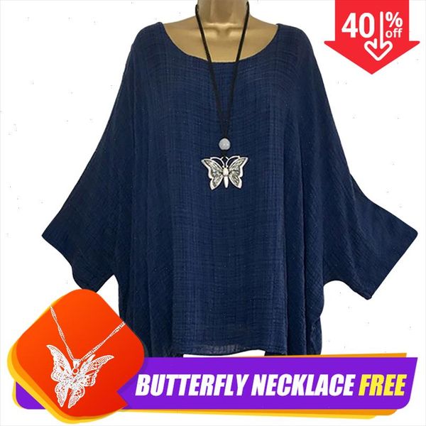 casual batwing sleeve womens blouses loose solid o neck long sleeve shirts asymmetric plus size women blouse 5xl, White
casual batwing sleeve womens blouses loose solid o neck long sleeve shirts asymmetric plus size women blouse 5xl, White