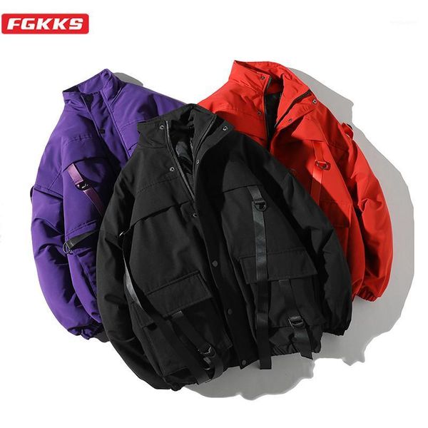 fgkks trend brand men's fashion parkas winter new men thick warm solid color parka male street hip hop parka coats1, Black
fgkks trend brand men's fashion parkas winter new men thick warm solid color parka male street hip hop parka coats1, Black