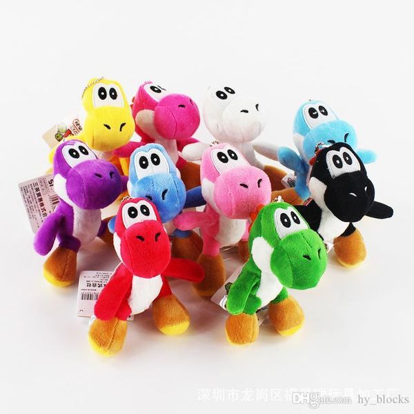 10cm 10pcs/lot super mario yoshi dinosaur plush toy 10 different colors mario yoshi figure toys plush gifts
10cm 10pcs/lot super mario yoshi dinosaur plush toy 10 different colors mario yoshi figure toys plush gifts