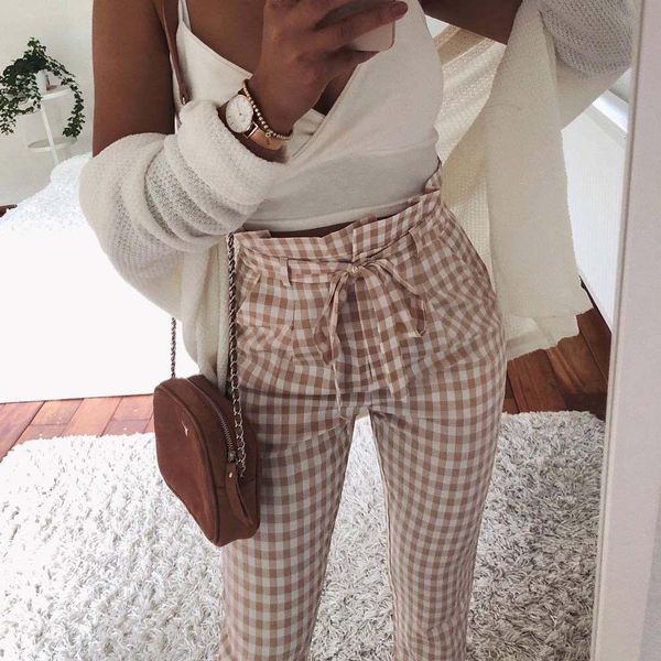 new womens sweatpants plaid pleated zipper casual jogger dance harem pants sports baggy slacks casual trouser, Black;white
new womens sweatpants plaid pleated zipper casual jogger dance harem pants sports baggy slacks casual trouser, Black;white