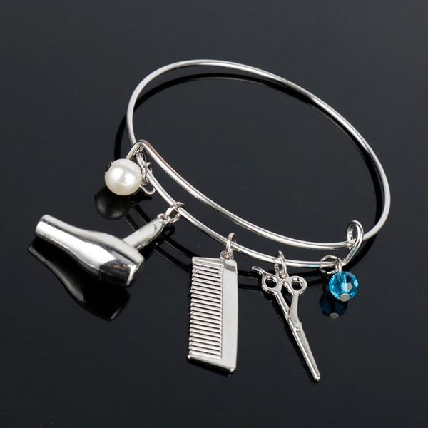 hair dryer scissor comb scissors pendants bracelet jewelry cosmetologist hair dresser bangle hairdresser women gifts, Golden;silver
hair dryer scissor comb scissors pendants bracelet jewelry cosmetologist hair dresser bangle hairdresser women gifts, Golden;silver