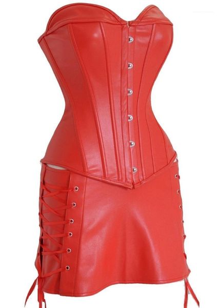 bustiers & corsets fashion faux leather overbust corset+skirt pu suit skirt bodyshaper lingerie clubwear plus size s-6xl1, Black;white
bustiers & corsets fashion faux leather overbust corset+skirt pu suit skirt bodyshaper lingerie clubwear plus size s-6xl1, Black;white