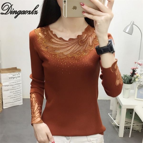 dingaozlz new korean fashion women sweater autumn winter pullovers knitted shirt patchwork long sleeve lace 201130, White;black
dingaozlz new korean fashion women sweater autumn winter pullovers knitted shirt patchwork long sleeve lace 201130, White;black