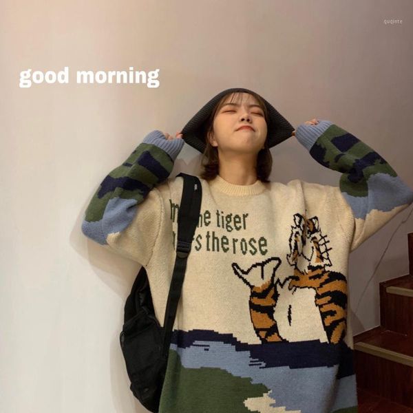 sweet cute cat cartoon knitted sweater women outwear loose casual pullover sweater winter warm woman clothes korean style1, White;black
sweet cute cat cartoon knitted sweater women outwear loose casual pullover sweater winter warm woman clothes korean style1, White;black