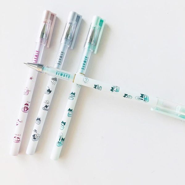2x little meow cats gel pen roller pen stationery school office supply black ink 0.35mm1
2x little meow cats gel pen roller pen stationery school office supply black ink 0.35mm1