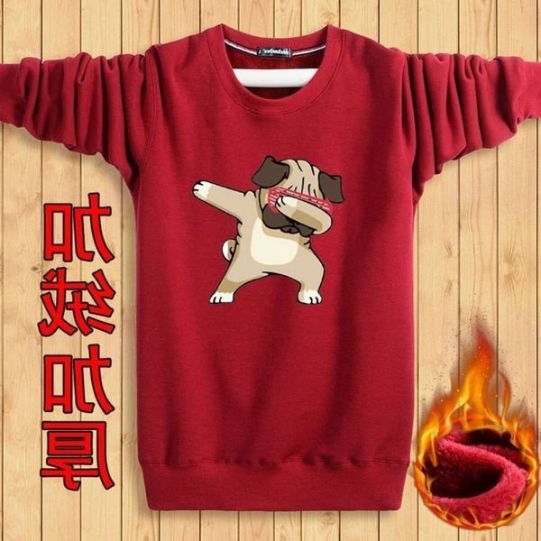 men's round neck sweater set with korean version of cool and fashionable ins hip hop loose plush autumn winter single, Black
men's round neck sweater set with korean version of cool and fashionable ins hip hop loose plush autumn winter single, Black