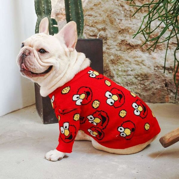 chao brand same street autumn and winter warm core spun yarn pullover cute fadoubage pet sweater dog cloth
chao brand same street autumn and winter warm core spun yarn pullover cute fadoubage pet sweater dog cloth