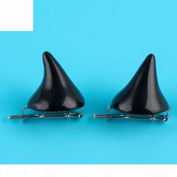 1 pair small demon ox horn hairpins gothic party cosplay costume pin hairpins costume horn halloween hair accessories clip, Black;brown
1 pair small demon ox horn hairpins gothic party cosplay costume pin hairpins costume horn halloween hair accessories clip, Black;brown