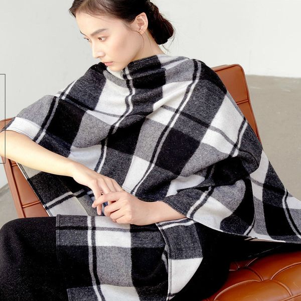 2020 fashion winter chess ponchos and capes for women big shawl wrap women's pashmin wool buffanda mujer new, Blue;gray
2020 fashion winter chess ponchos and capes for women big shawl wrap women's pashmin wool buffanda mujer new, Blue;gray