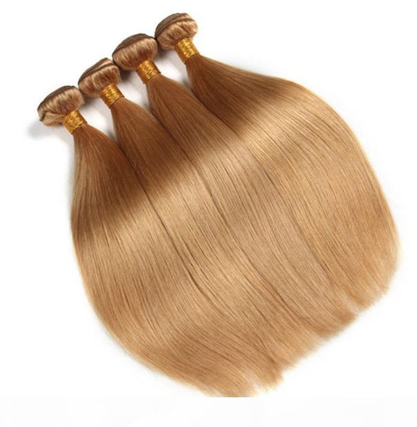 100% human virgin hair weave color 27# honey blonde brazilian indian eurasian russian silky straight hair extensions, 80gr pc & 5 pcs lot, Black 
100% human virgin hair weave color 27# honey blonde brazilian indian eurasian russian silky straight hair extensions, 80gr pc & 5 pcs lot, Black