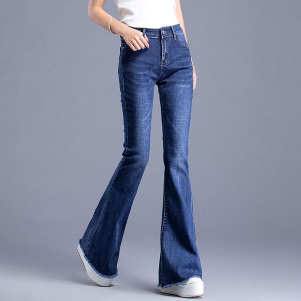 casual stretch rubbing burnt denim for woman streetwear lower bell ladies fashion blue rebarbas thin female long pants
casual stretch rubbing burnt denim for woman streetwear lower bell ladies fashion blue rebarbas thin female long pants
