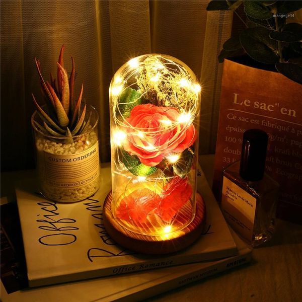 cute romantic silk multicolor simulation red rose in glass dome with led light for mother's day valentines day gift z1217#41
cute romantic silk multicolor simulation red rose in glass dome with led light for mother's day valentines day gift z1217#41