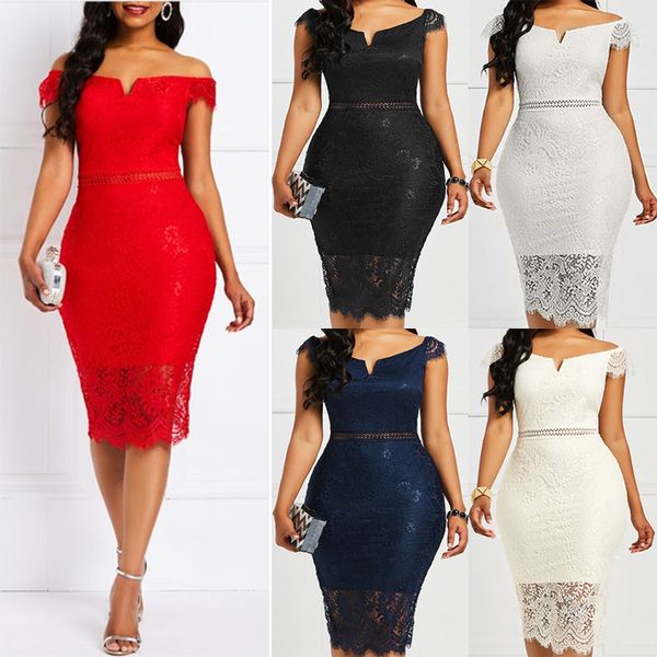 women dress lace hollow backless elegant party chic retro black white plus size, Black;gray
women dress lace hollow backless elegant party chic retro black white plus size, Black;gray