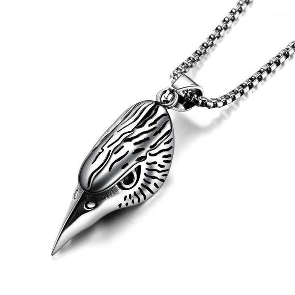ornament wholesale cool vintage eagle pendant titanium steel men's eagle necklace fashion jewelry gb16111, Silver
ornament wholesale cool vintage eagle pendant titanium steel men's eagle necklace fashion jewelry gb16111, Silver