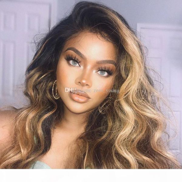 honey blonde lace front wig glueless lace wigs human hair ombre wig black roots 1b 27 body wave brazilian virgin hair, Black;brown
honey blonde lace front wig glueless lace wigs human hair ombre wig black roots 1b 27 body wave brazilian virgin hair, Black;brown