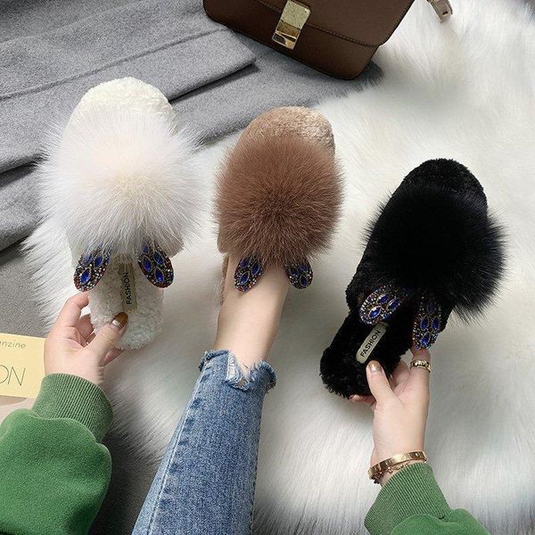 female shoes flock womens slippers outdoor loafers slides low fur flip flops fashion cover toe 2020 flat soft plush luxury rome1, Black
female shoes flock womens slippers outdoor loafers slides low fur flip flops fashion cover toe 2020 flat soft plush luxury rome1, Black