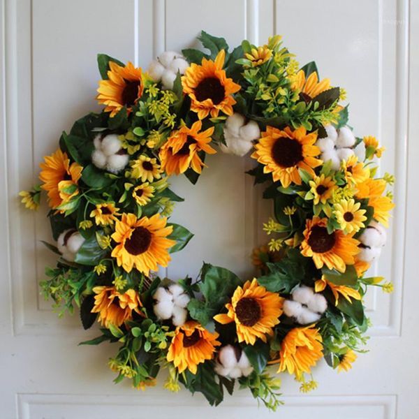 sunflower wedding flower ring wedding room pendant door decoration l villa rose wreath1
sunflower wedding flower ring wedding room pendant door decoration l villa rose wreath1