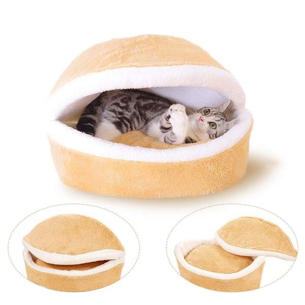 kennels & pens cat bed warm hamburger soft cotton house windproof cave puppy nest shell short plush removable sofa for cats supplies
kennels & pens cat bed warm hamburger soft cotton house windproof cave puppy nest shell short plush removable sofa for cats supplies
