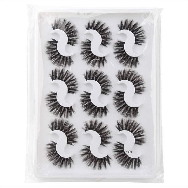 9 pairs/box thick long 3d faux mink hair false eyelashes handmade mixed styles fake eyelashes wispies fluffy natural eyelashes
9 pairs/box thick long 3d faux mink hair false eyelashes handmade mixed styles fake eyelashes wispies fluffy natural eyelashes
