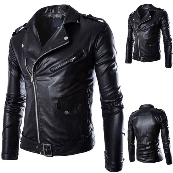 men trendy motorcycle jacket 2021 new men vintage biker leather jacket coat winter fleece casual faux leather outerwear#35, Black;brown
men trendy motorcycle jacket 2021 new men vintage biker leather jacket coat winter fleece casual faux leather outerwear#35, Black;brown