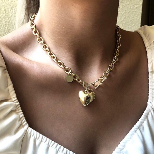 chains minilist gothic chain heart pedant necklace for women cuban link choker lariat statement jewelry, Silver
chains minilist gothic chain heart pedant necklace for women cuban link choker lariat statement jewelry, Silver