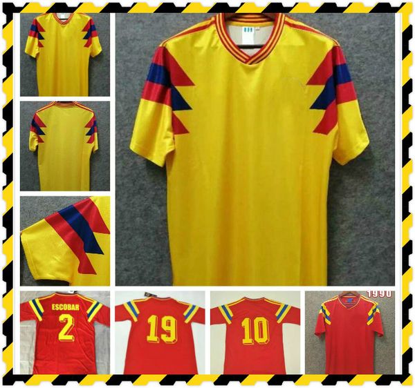 1990 valderrama retro soccer jersey 90 rincón guerrero escobar vintage classic football shirt, Black;yellow
1990 valderrama retro soccer jersey 90 rincón guerrero escobar vintage classic football shirt, Black;yellow