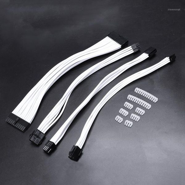 basic extension cable kit; 1pcs atx 24pin/eps 4+4pin/pci-e 8pin/pci-e 6pin power extension cable 18awg wire computer connectors1
basic extension cable kit; 1pcs atx 24pin/eps 4+4pin/pci-e 8pin/pci-e 6pin power extension cable 18awg wire computer connectors1