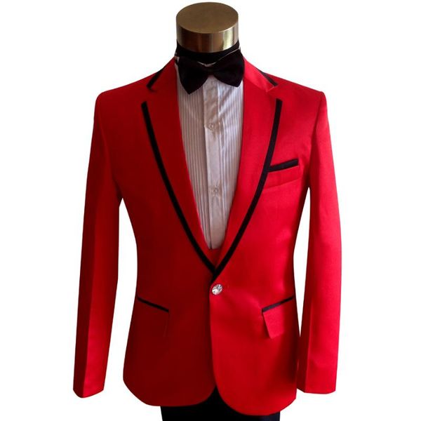 men's suits & blazers 2021 arrival red wedding for men groom suit plus size casual slim one button ( jacket+pants+bowtie), White;black
men's suits & blazers 2021 arrival red wedding for men groom suit plus size casual slim one button ( jacket+pants+bowtie), White;black