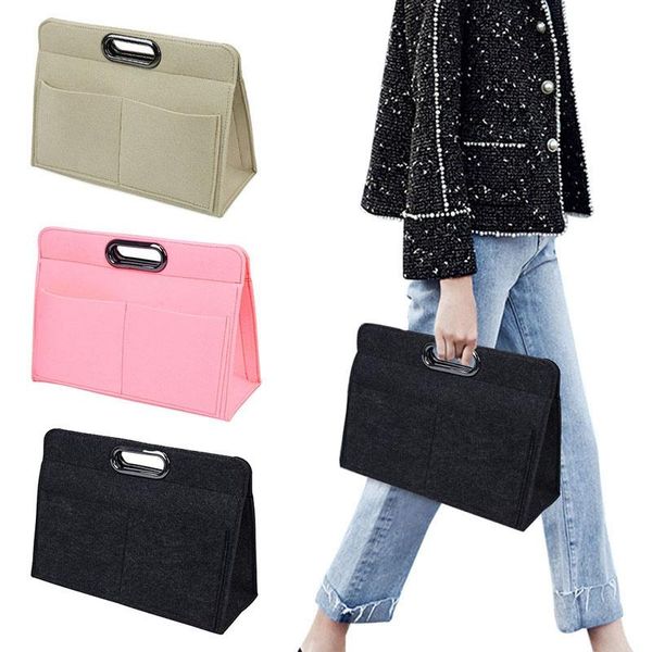 felt organizer bag make up organizer felt insert bag portable cosmetic purse fit various brand bags home storage organization
felt organizer bag make up organizer felt insert bag portable cosmetic purse fit various brand bags home storage organization