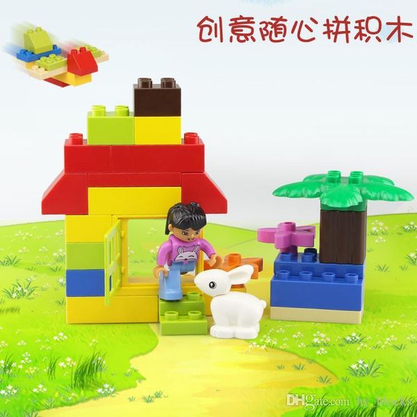 big particle building blocks diy puzzle children toy creative technic assembly house cartoon figure gift for baby intelligence bricks
big particle building blocks diy puzzle children toy creative technic assembly house cartoon figure gift for baby intelligence bricks