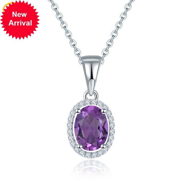 hutang 8x6mm amethyst pendant of genuine gemstone solid 925 silver sterling elegant fine current simple female jewels
hutang 8x6mm amethyst pendant of genuine gemstone solid 925 silver sterling elegant fine current simple female jewels